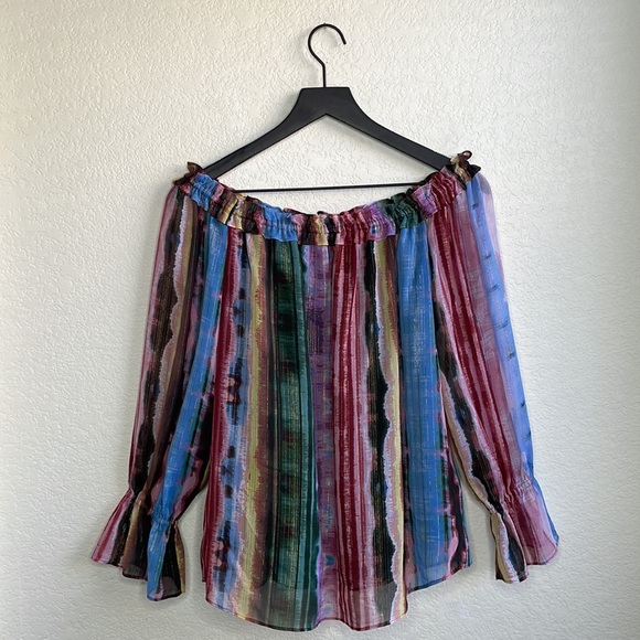 INC International Concepts Tops - INC Off The Shoulder Blouse Size M